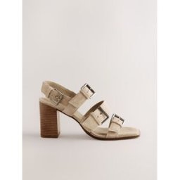 Next Sandales à boucle en cuir Forever Comfort Brun EU 38 (UK 5)