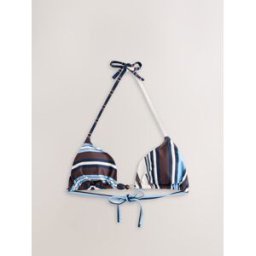 Next Haut de Bikini triangle à perles Brun FR 42 (EU 40)