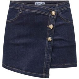 ONLY ONLY Mini Denim Wrap Skort bleu FR 40 (EU 38)