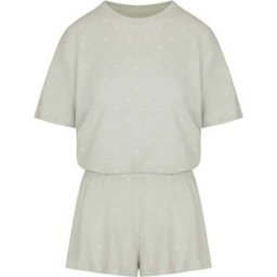 Hunkemoller Hunkemoller Cotton Pyjamas Set vert XL (FR 50-52)