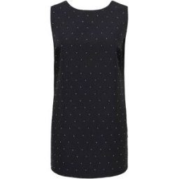ONLY ONLY Diamonte Bow Short Dress Noir FR 46 (EU 44)