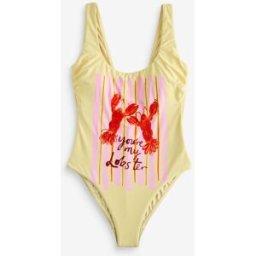 Eleanor Bowmer Maillot de bain une pièce Eleanor Bowmer gainant et échancré jaune FR 42 (EU 40)