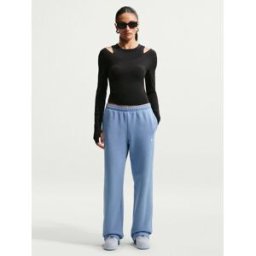 Nike Nike Studio Fleece Wide Leg Joggers bleu S (FR 38-40)