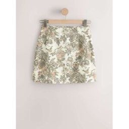 Next Mini jupe Jean crème FR 40 Tall (EU 38 T)