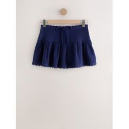 Next Mini-jupe à enfiler bleu FR 52 Regular (EU 50 R)