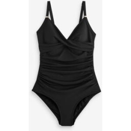 Next Maillot de bain gainant et gainant pour le ventre Noir FR 36 Petite (EU 34 P)