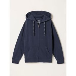 Fat Face Sweat à capuche zippé FatFace bleu XL (FR 50-52)