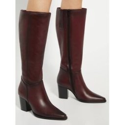 Dune London Dune London Silahs Smart Western Knee High Boots rouge EU 39 (UK 6)