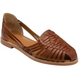 Ravel Ravel Interlace Closed Toe Sandalised Leather Shoes Brun EU 41 (UK 7)