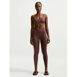 Nike Nike One High Waisted Full Length Seamless Leggings Brun M (FR 42-44)