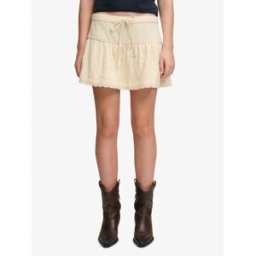 Superdry Mini Skirt jaune FR 40 (EU 38)