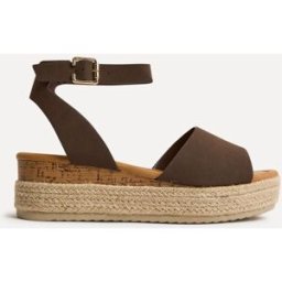 Linzi Linzi Nirvana Espadrille Flatform Sandals Brun EU 38 (UK 5)