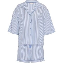 Cyberjammies Cyberjammies Denim Look Stripe Relaxed Shorts Set bleu FR 42 (EU 40)