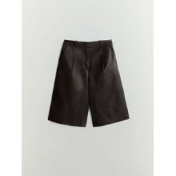 BHOEM Shorts en similicuir Brun FR 44 (EU 42)