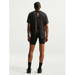 Nike Nike One Dri-FIT Tie-Back Short Sleeve Top Noir L (FR 46-48)