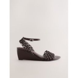 Next Compensées à fleurs tissées Forever Comfort Brun EU 41 (UK 7)