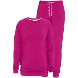 Cyberjammies Cyberjammies Slouch Jersey Pyjamas Set Rose FR 48 (EU 46)