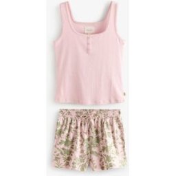Laura Ashley Laura Ashley Lloyd Print Pyjama Shorts Set Rose FR 50 (EU 48)