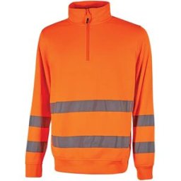 U-power Sweat-shirt Felis 25 Unités Orange Fluo 4XL