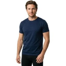 U-power T-shirt à Manches Courtes Figi 5 Unités Deep Blue XL
