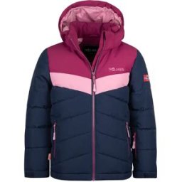 Trollkids Veste Gryllefjord Navy / Plum / Mauve 140 cm Fille