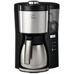 Cafetière Filtre Melitta Looktherm Timer 1025 18 Noir Acier