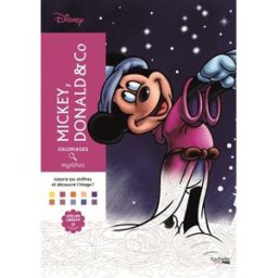 Coloriages mystères Mickey. Mickey, Donald & Co : coloriez les chiffres et découvrez l'image ! Walt Disney company Hachette Pratique