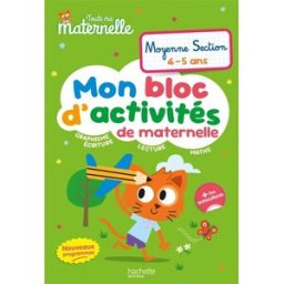 Toute ma maternelle, moyenne section : mon bloc d'activités de maternelle : nouveaux programmes Caroline Marcel Hachette Education