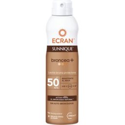 Ecran Sunnique BRONCEA+ brume protectrice Spf 50 250 ml