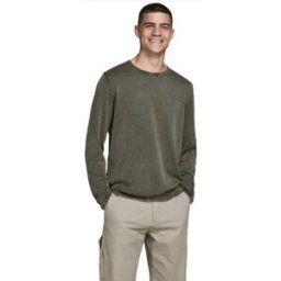 Jack & Jones Pull Leo Dusty Olive L Homme