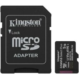 Kingston Carte Mémoire Micro Sdxc Canvas Select Plus Gen3 1tb Black One Size unisex