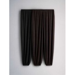 The Set The Set 2 Pack Pantalons Ballon Jersey Noir FR 44 (EU 42)