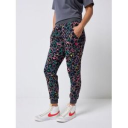 SCAMP & DUDE SCAMP & DUDE Cosy Joggers with Rainbow Shadow Leopard & Lightning Bolt Gris FR 44 (EU 42)