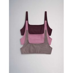 The Set The Set 3 Pack Hauts de bikini raccourcis Rose M (FR 42-44)