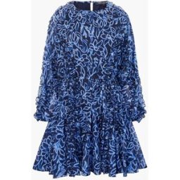 French Connection Robe en mousseline Anna Emina de French Connection bleu M (FR 42-44)