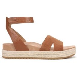 Vionic Vionic Yucca Regular Fit Arch Support Espadrille Sandals Brun EU 41 (UK 8)
