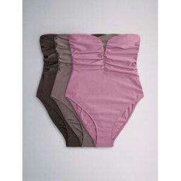 The Set The Set 3 Pack Maillots de bain bandeau Rose M (FR 42-44)