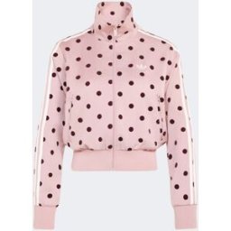 adidas originals adidas Originals Polka Dot Firebird Satin Track Top Jacket Rose FR 34-36 (EU 32-34)