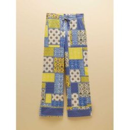 Joules Joules Bella Pull On Cotton Trousers bleu FR 36 (EU 34)