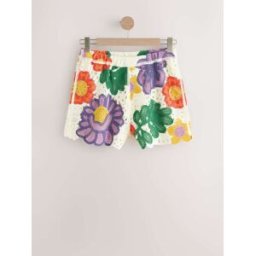 Next Ensemble crocheté short en coton riche crème XL Regular (FR 50-52)