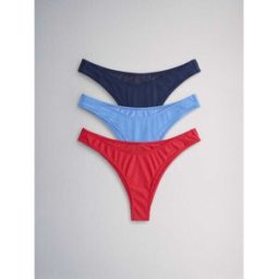 The Set The Set 3 Bas de Bikini bleu XL (FR 50-52)