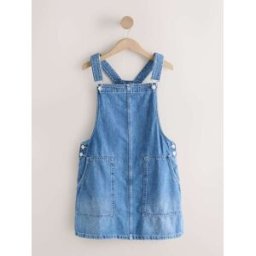 Next Robe salopettes en Denim mini bleu FR 48 (EU 46)