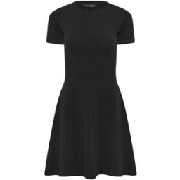 PixieGirl Petite PixieGirl Petite Textured Mini Dress Noir FR 44 Petite (EU 42 P)