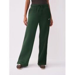 Nike Nike Sportswear Phoenix Fleece High Waisted Wide Leg Joggers vert M (FR 42-44)