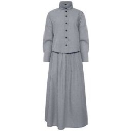 PixieGirl Petite PixieGirl Petite Check Shirt And Maxi Skirt Set Noir 14 P