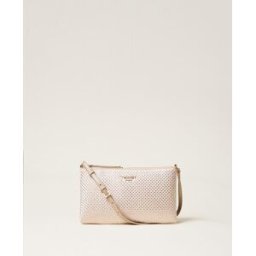 Twinset Mini sac en satin avec strass