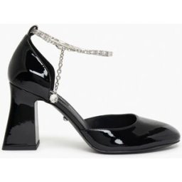 Sonia Rykiel - Babies en Cuir verni Honfleur noires - Talon 8.5 cm 37