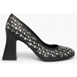 Sonia Rykiel - Escarpins en Cuir Honfleur noirs - Talon 8.5 cm 35