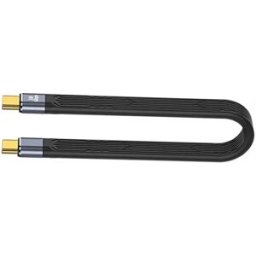 INF Câble USB-C vers USB-C 10Gbps USB 3.1 Gen2, charge rapide PD 100W, 4K à 60Hz, longueur 22cm