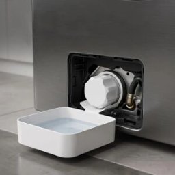 INF Cuvette universelle de récupération pour machine à laver en ABS avec déflecteur intégré